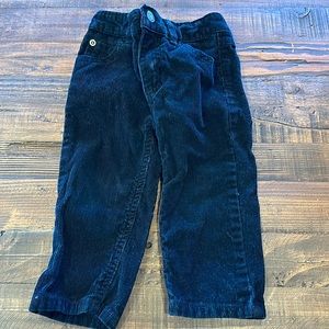 Carters boys 18mo black cord - good condition